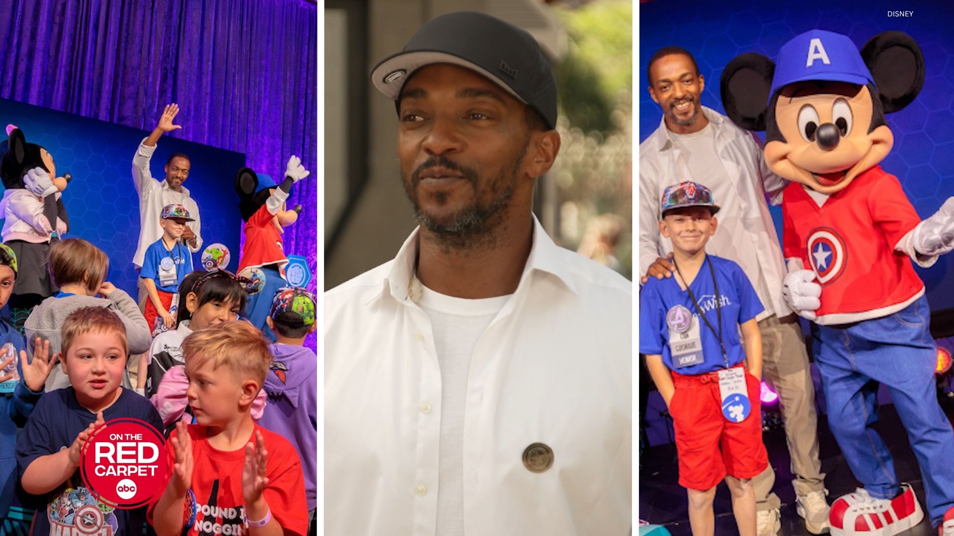 Disney and Make-A-Wish host “Wishes Assemble” event with Anthony Mackie, MrBeast