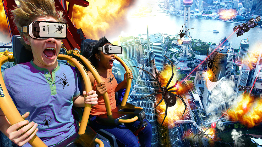 Will your ride the VR Drop of Doom?