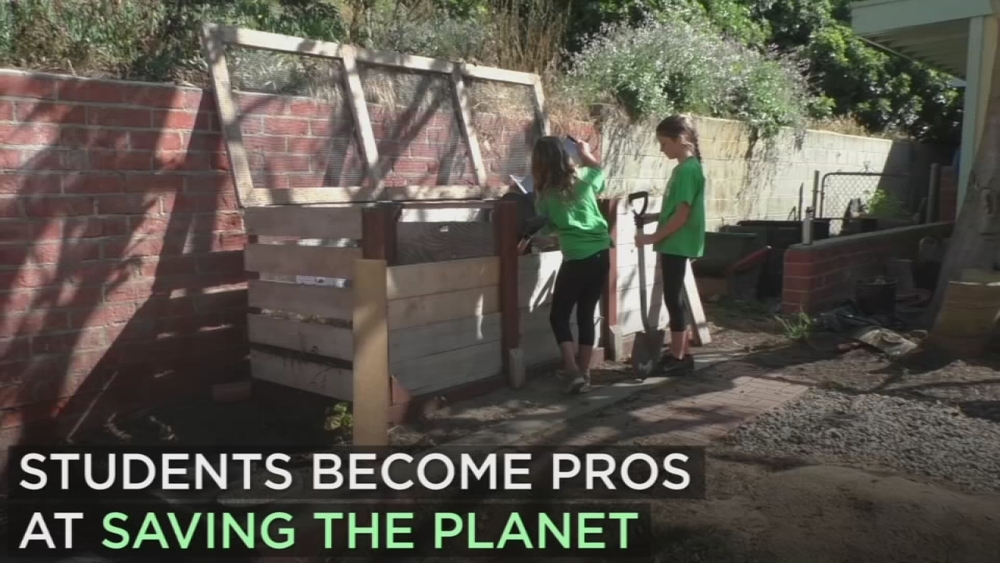 Manhattan Beach students go green