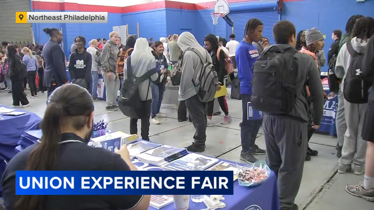 Union Experience Fair at Northeast Philadelphia school
