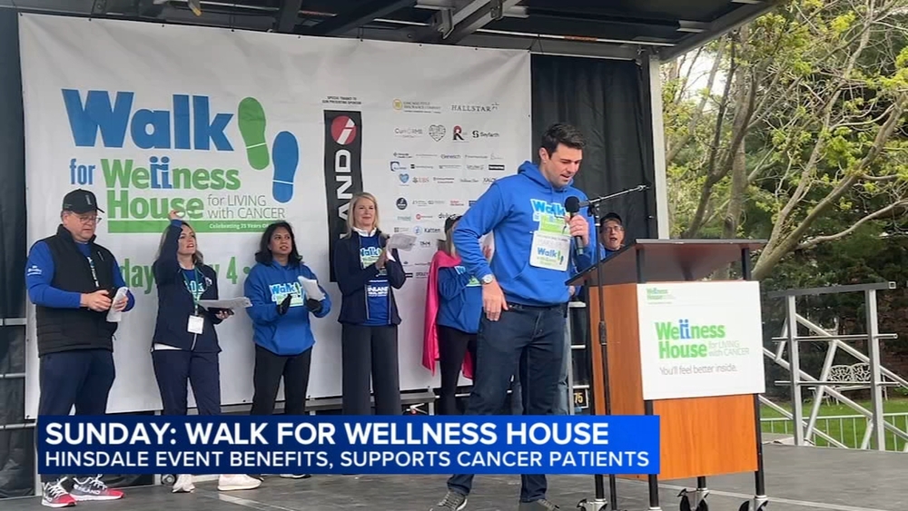 Walk for Wellness House on Sunday in Hinsdale
