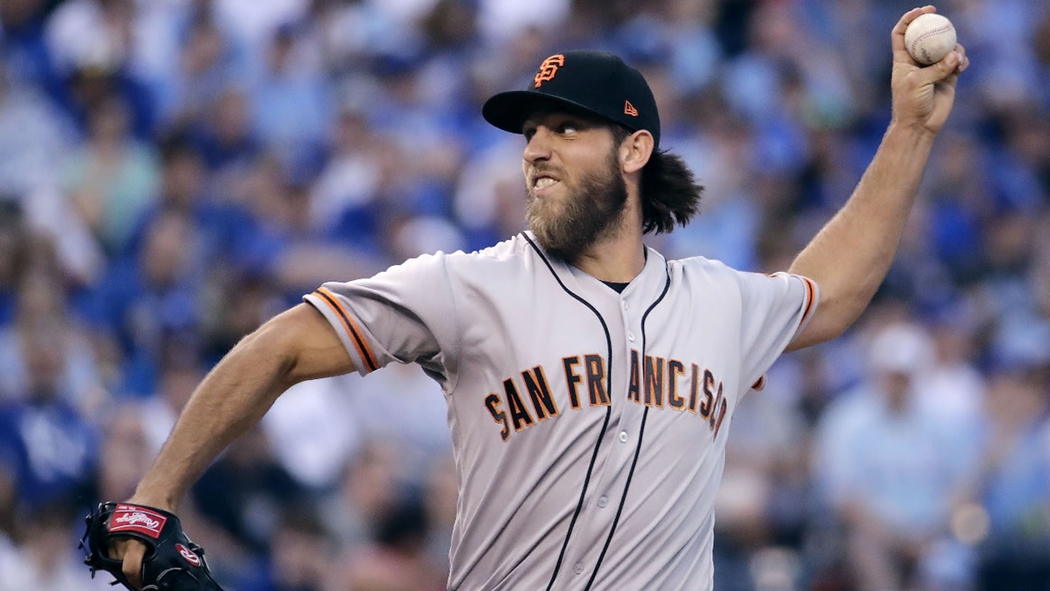 madison bumgarner chewing tobacco San Francisco Giants pitcher out after dirt biking accident Madison Bumgarner spotted wearing Pop