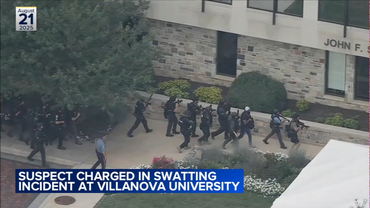 Juvenile charged in swatting incident at Villanova University