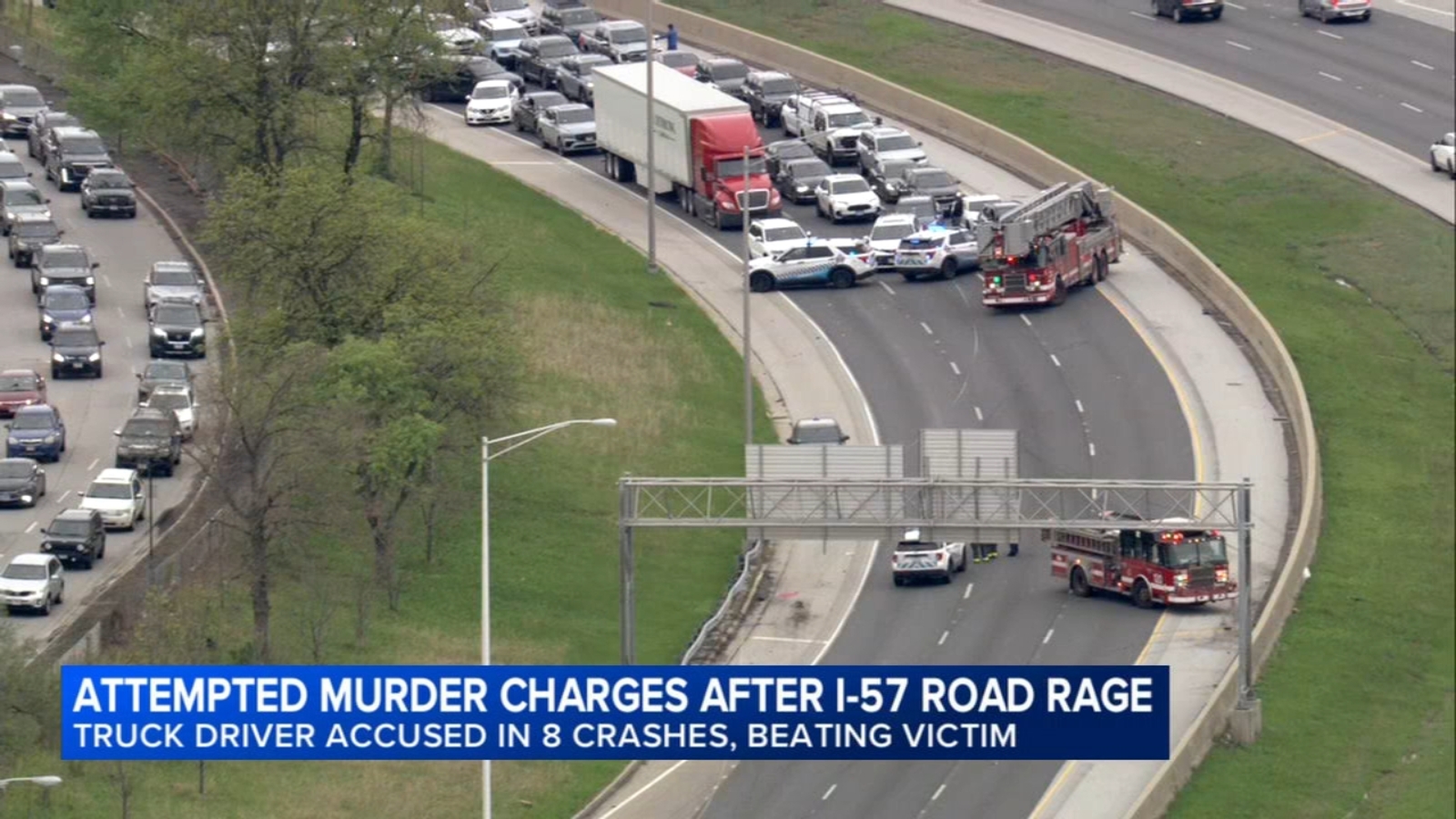 NJ man accused of causing 8 crashes in road rage incident