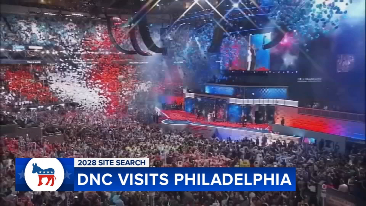Democratic National Committee visits Philadelphia as part of 2028 convention selection process