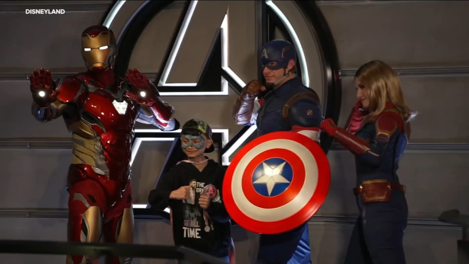 4-year-old Lemoore boy granted wish, joins Avengers as recruit at Disneyland