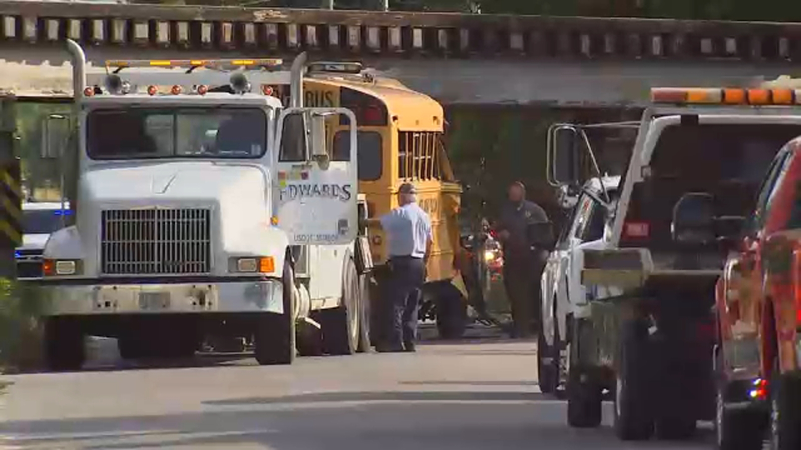 School bus crash sends 6 students to hospital; driver airlifted