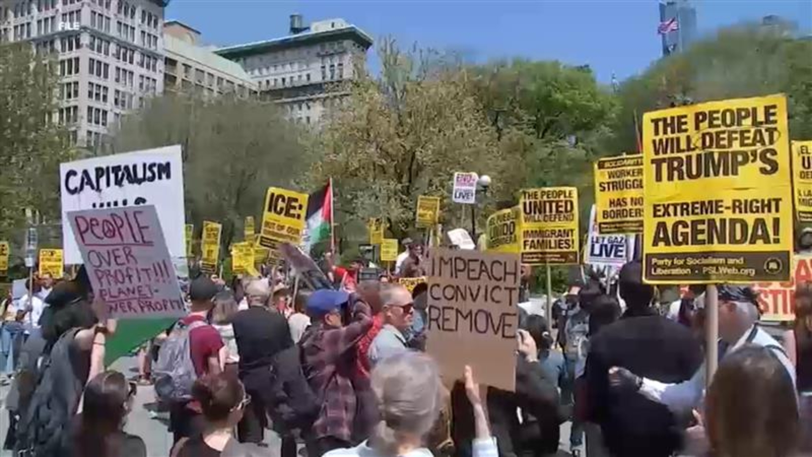Protests expected across NYC's five boroughs for May Day