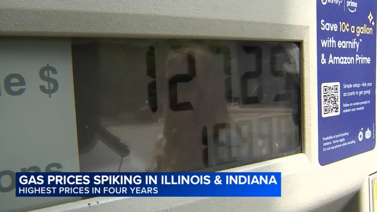 Gas prices jump overnight across Chicago area