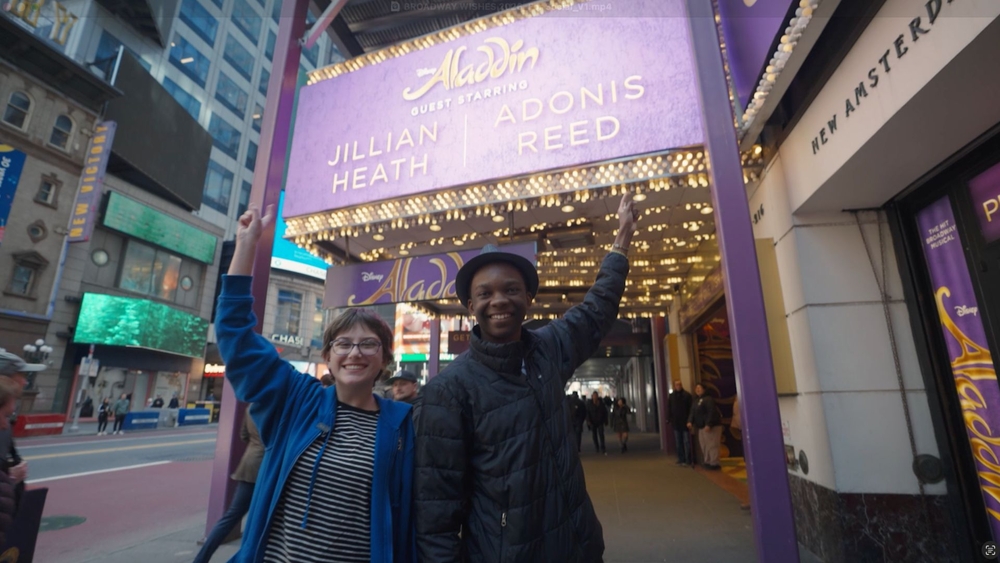 Make-A-Wish & Disney are making Broadway dreams come true