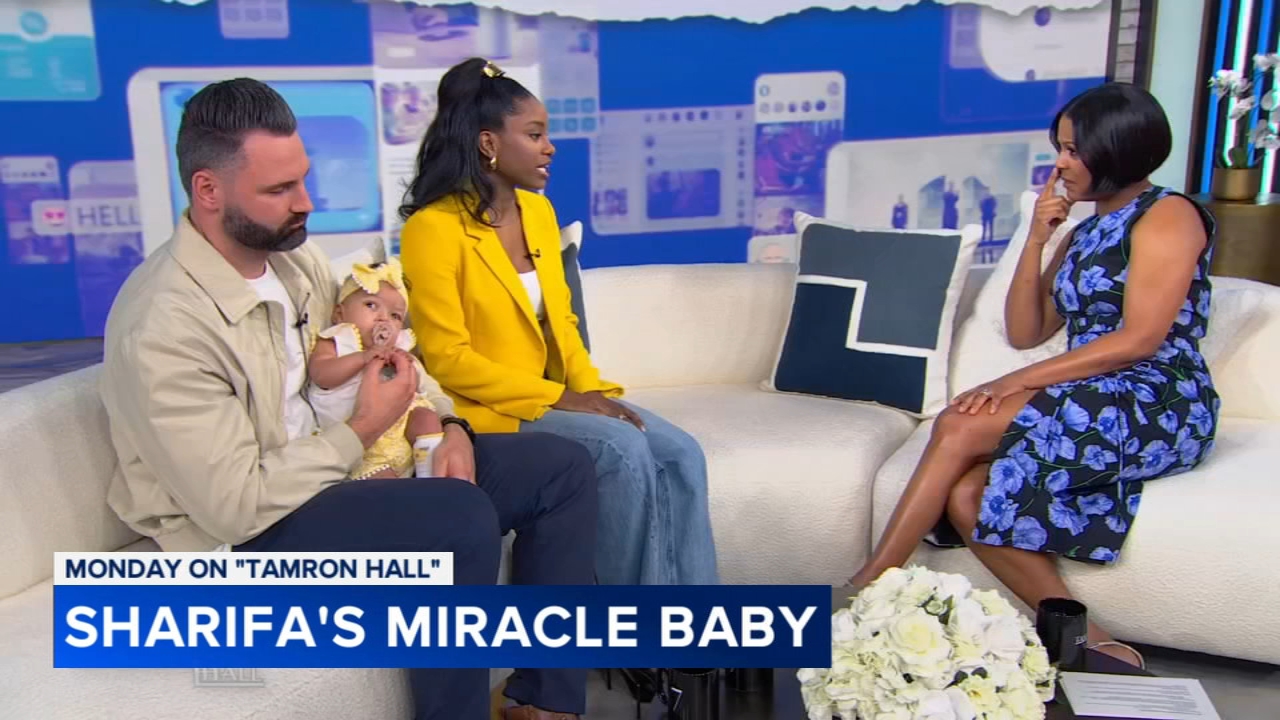 Action News reporter Sharifa Jackson shares miracle baby’s emotional story with Tamron Hall