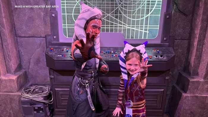 Bay Area Make-A-Wish kid called by 'the force' to defeat cancerUpdated 42 minutes ago
