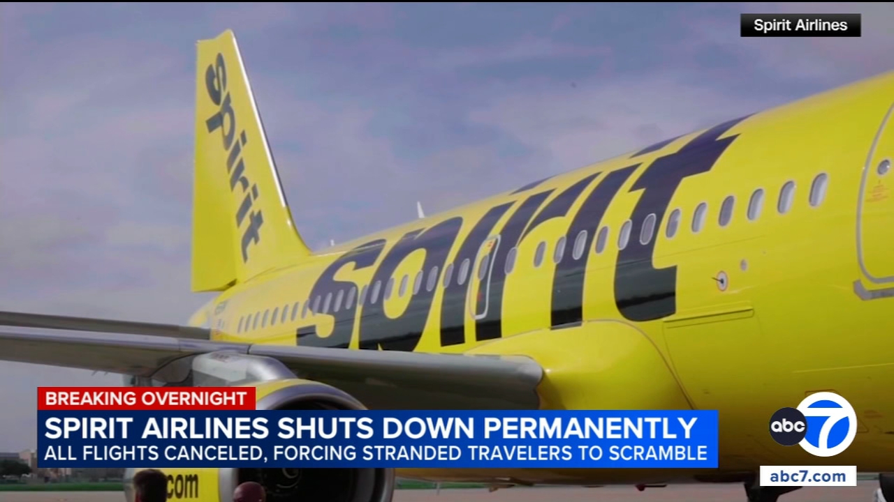 Spirit Airlines shut down: What to do to get home and get refunds