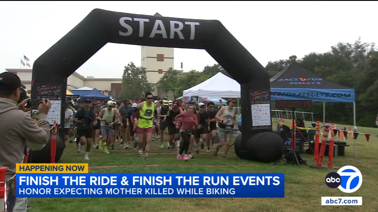 Finish the Ride and Run honors pregnant woman killed in Playa del Rey crash while bicycling