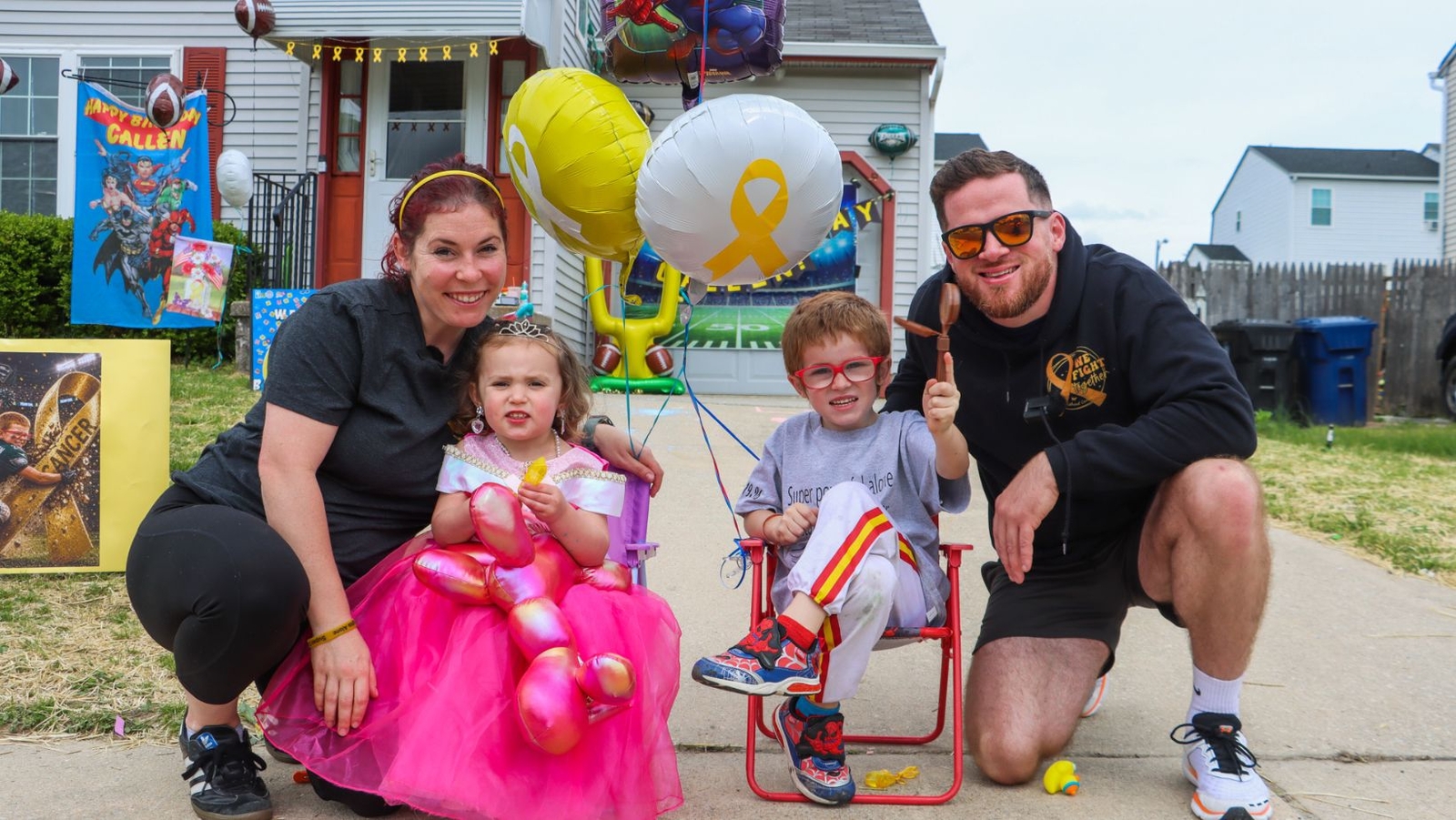 Dozens rally behind Harrison Township child ahead of bone marrow transplant