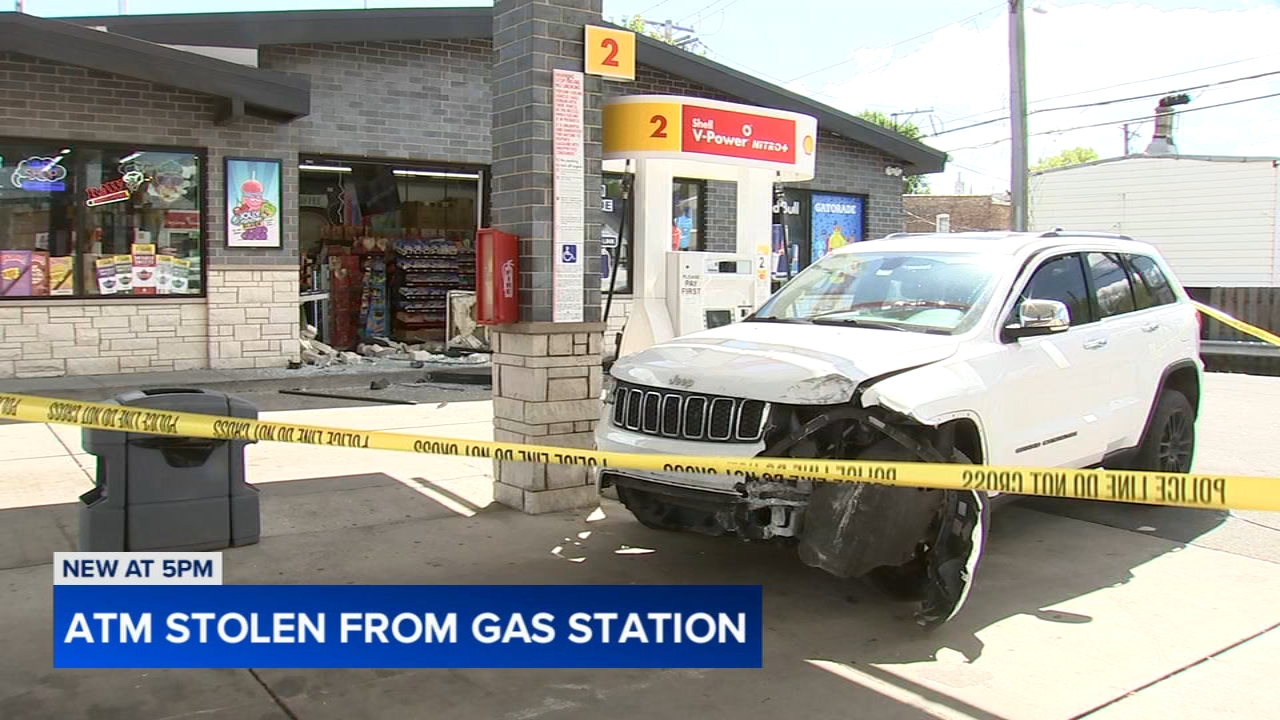 Thieves steal ATM in smash-and-grab at SW Side gas station: CPD