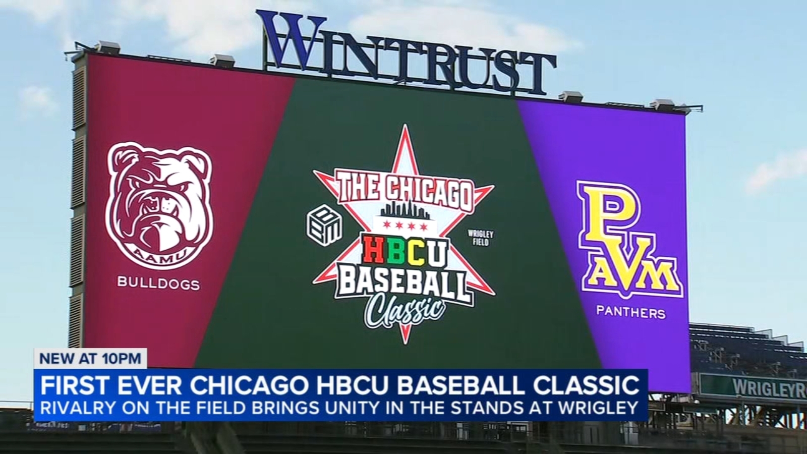 Inaugural Chicago HBCU Baseball Classic held at Wrigley Field