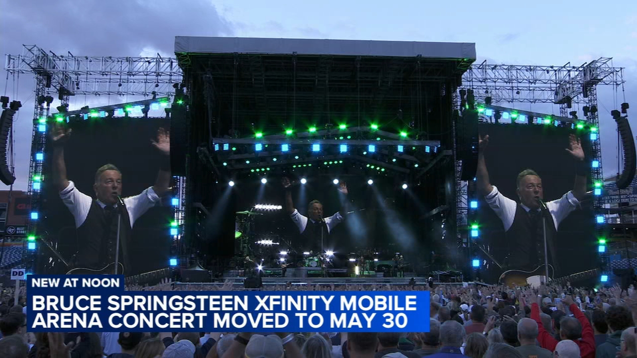 Bruce Springsteen concert in South Philadelphia postponed