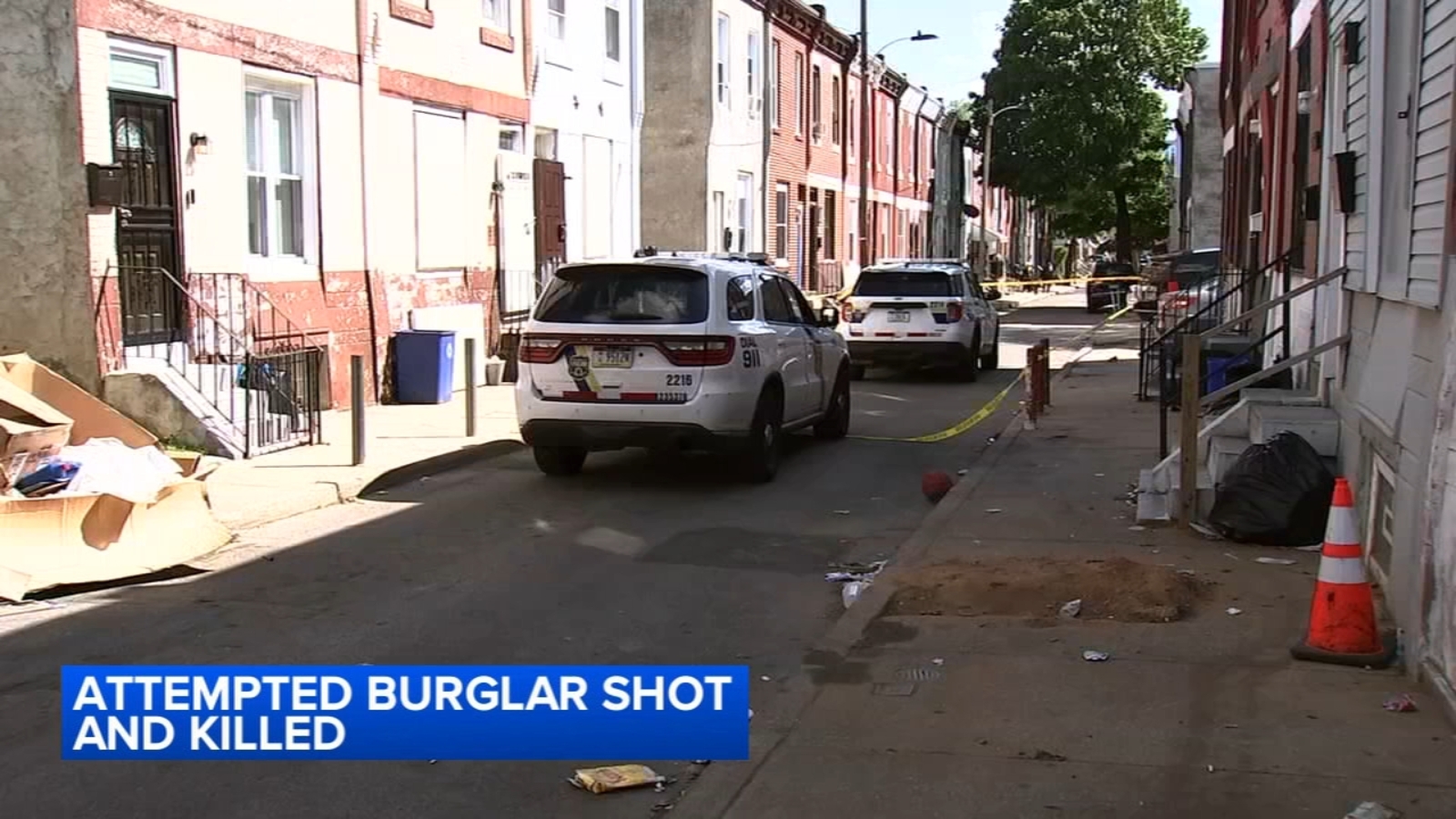 Alleged intruder shot and killed in North Philadelphia