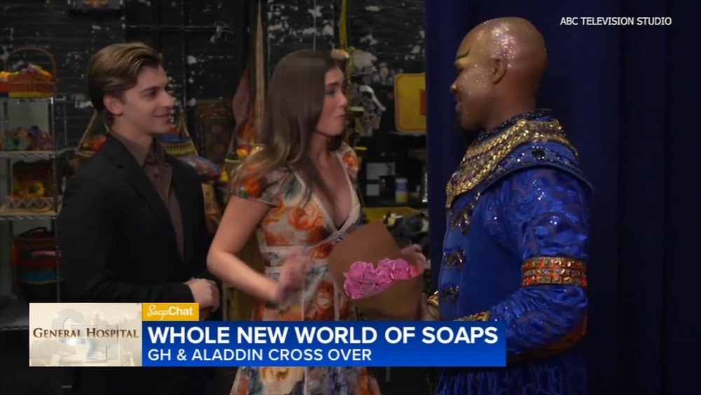 Soap Chat: Giovanni Mazza on 'Aladdin' crossover