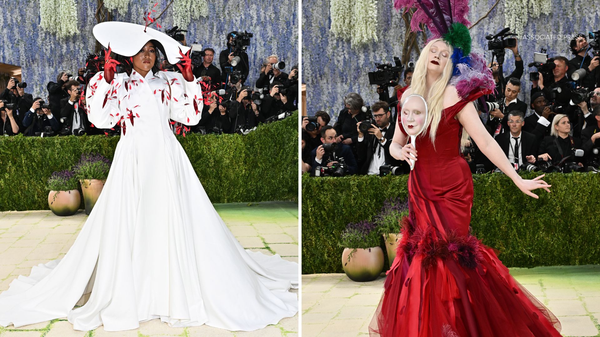 Met Gala guests take artistic liberties with dress code on fashion's biggest night