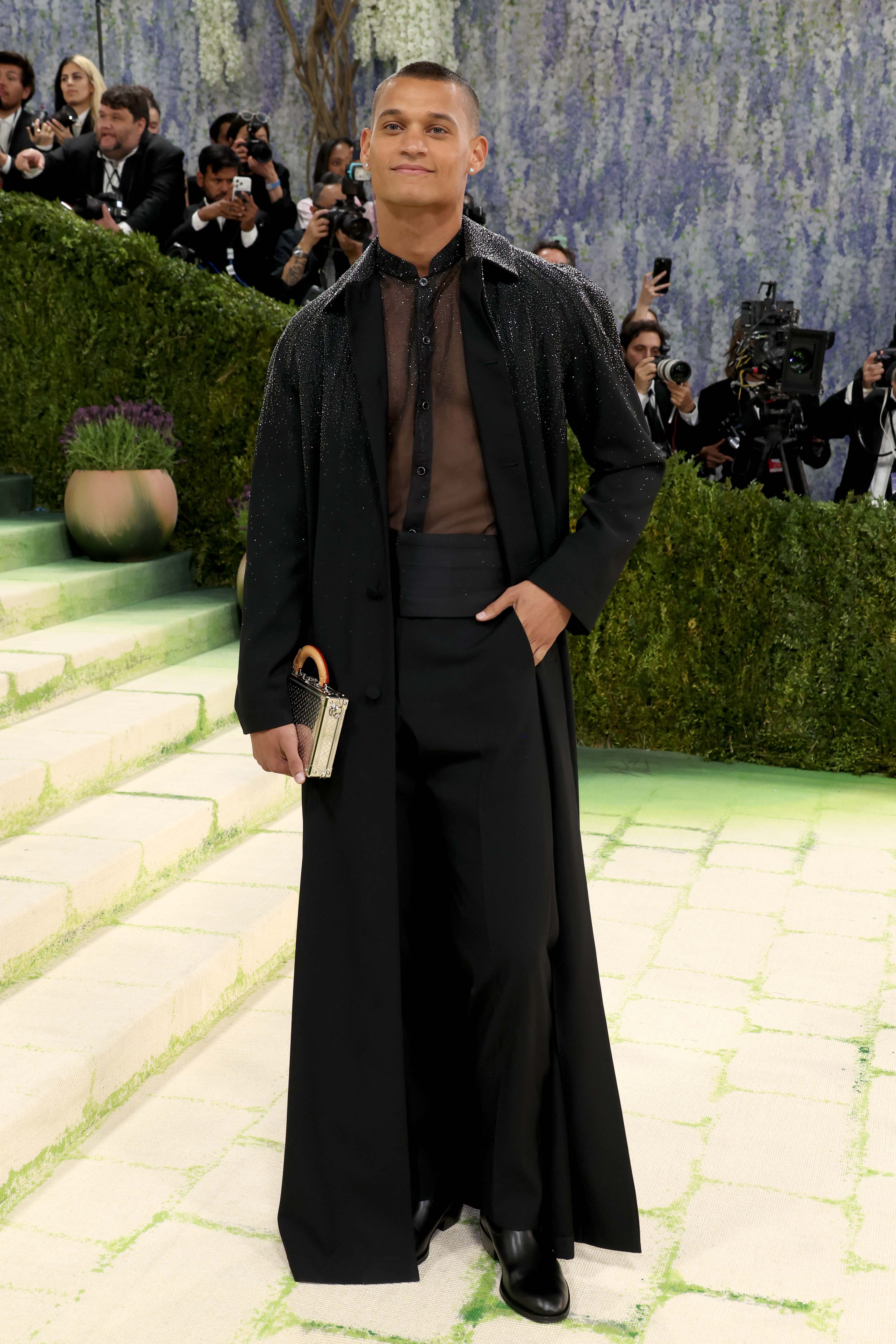 Tyriq Withers attends the 2026 Met Gala celebrating "Costume Art" at the Metropolitan Museum of Art on May 4, 2026 in New York City. 