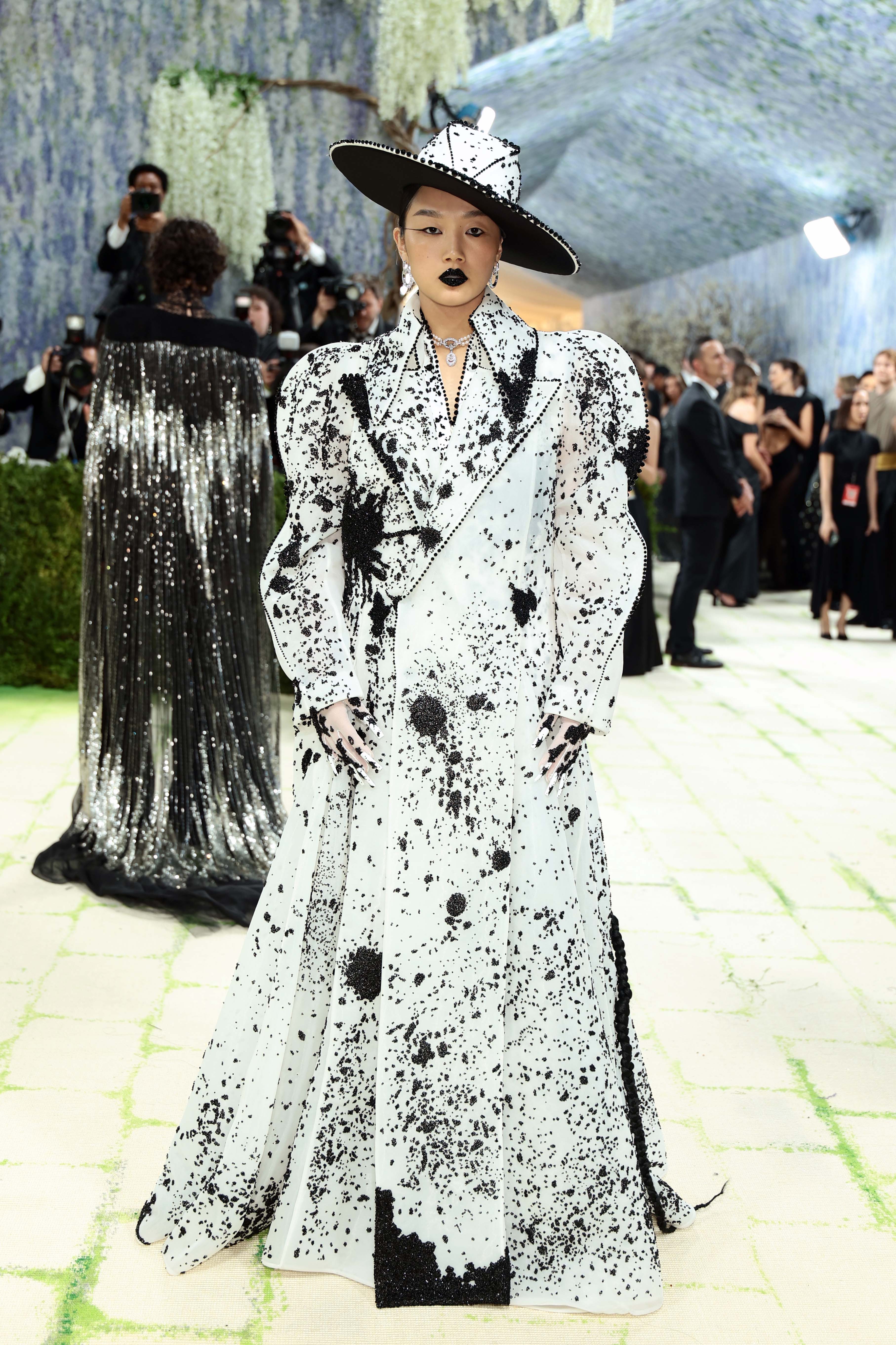 Audrey Nuna attends the 2026 Met Gala celebrating "Costume Art" at the Metropolitan Museum of Art on May 4, 2026 in New York City. 