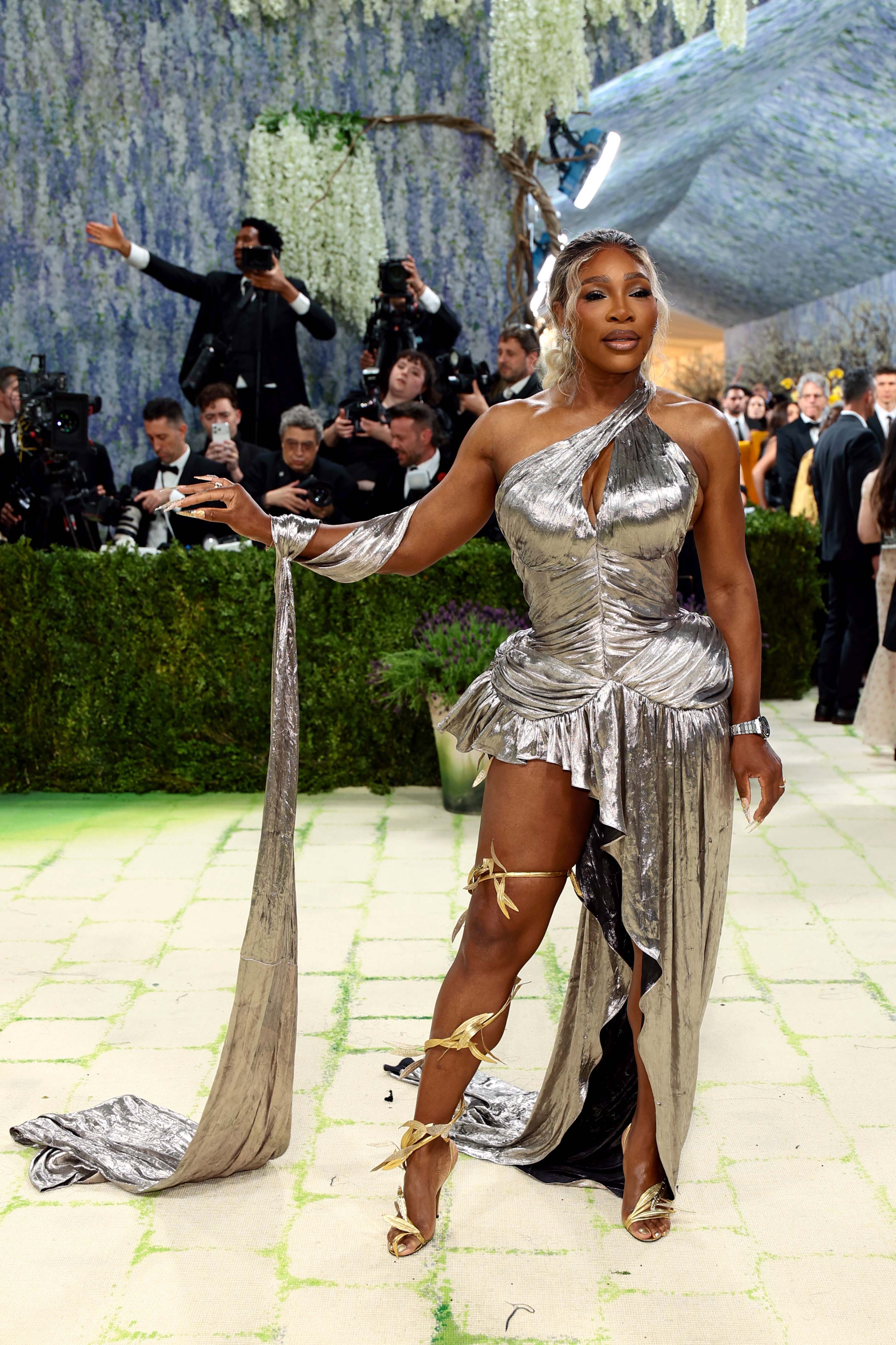 Serena Williams attends the 2026 Met Gala celebrating "Costume Art" at the Metropolitan Museum of Art on May 4, 2026 in New York City. 