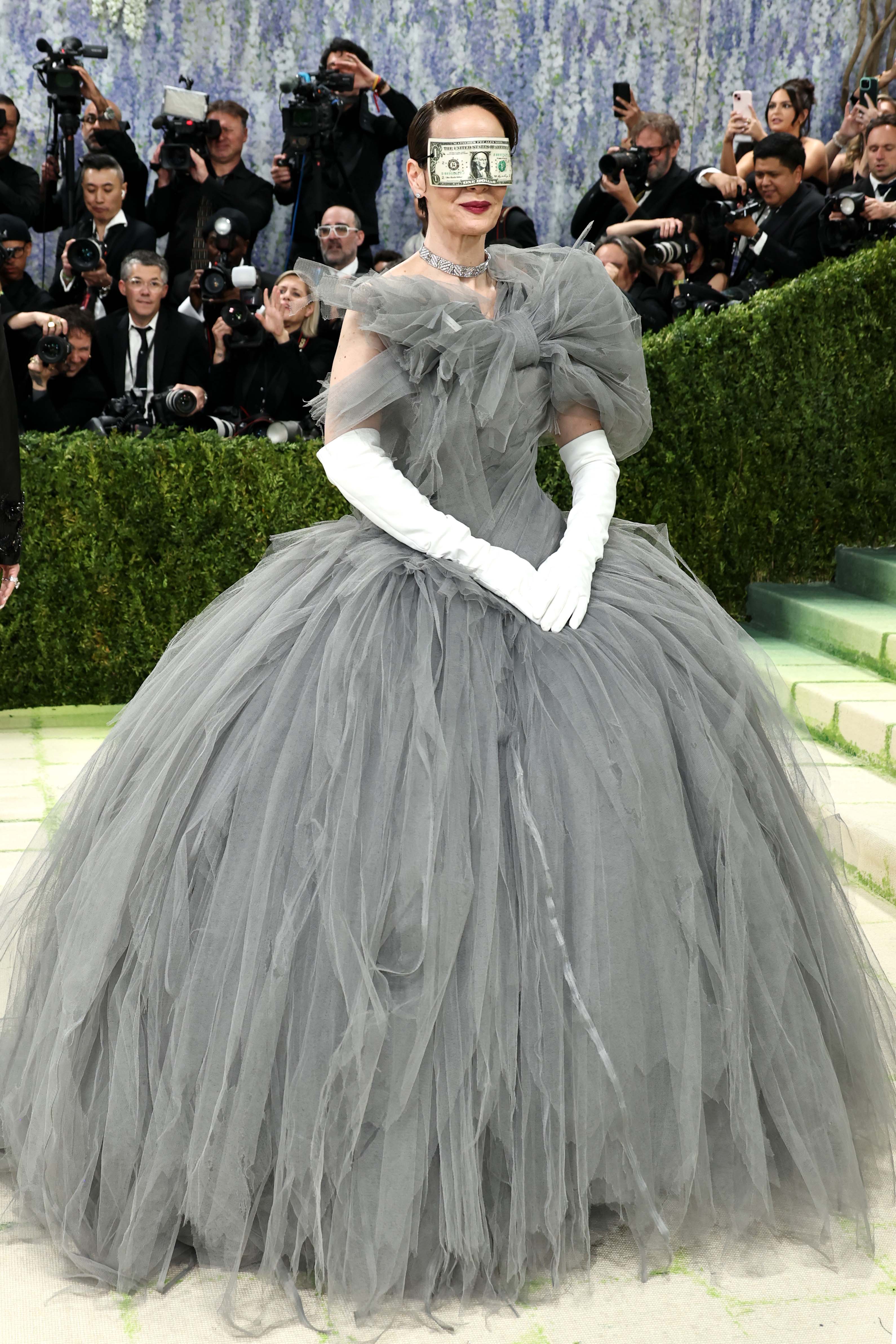 Sarah Paulson attends the 2026 Met Gala celebrating "Costume Art" at the Metropolitan Museum of Art on May 04, 2026 in New York City. 
