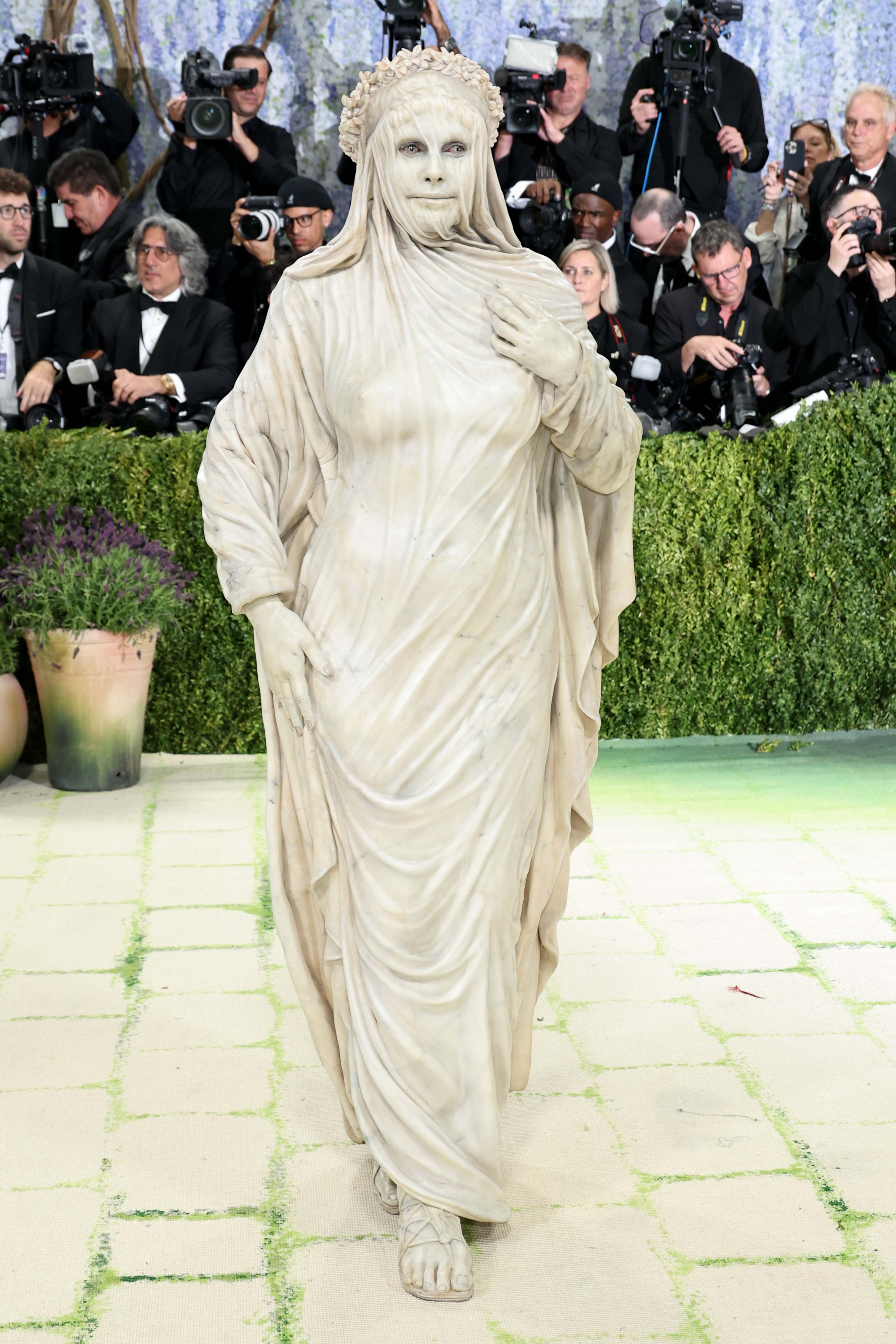 Heidi Klum attends the 2026 Met Gala celebrating "Costume Art" at the Metropolitan Museum of Art on May 4, 2026 in New York City. 