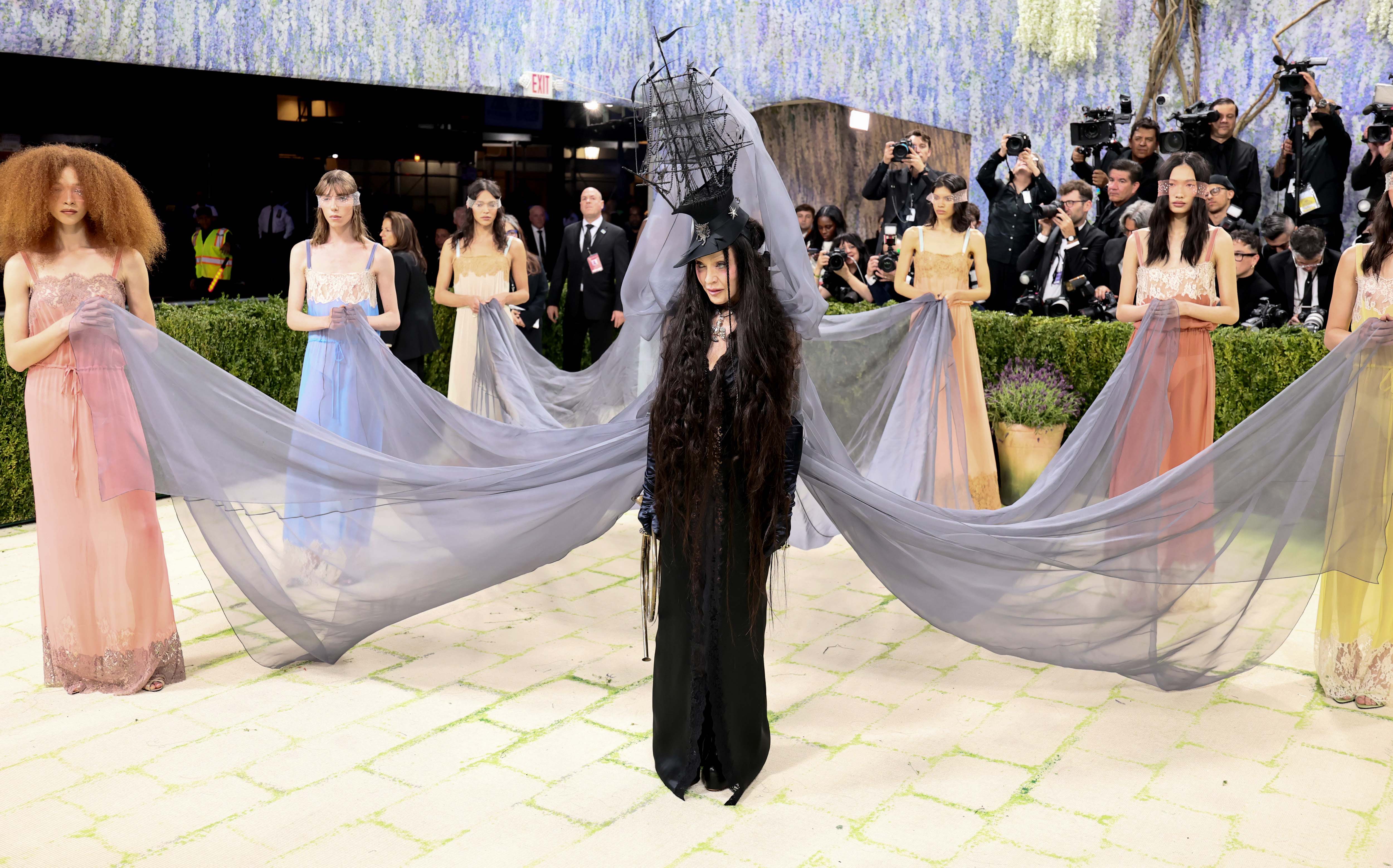 Madonna attends the 2026 Met Gala celebrating "Costume Art" at the Metropolitan Museum of Art on May 4, 2026 in New York City. 