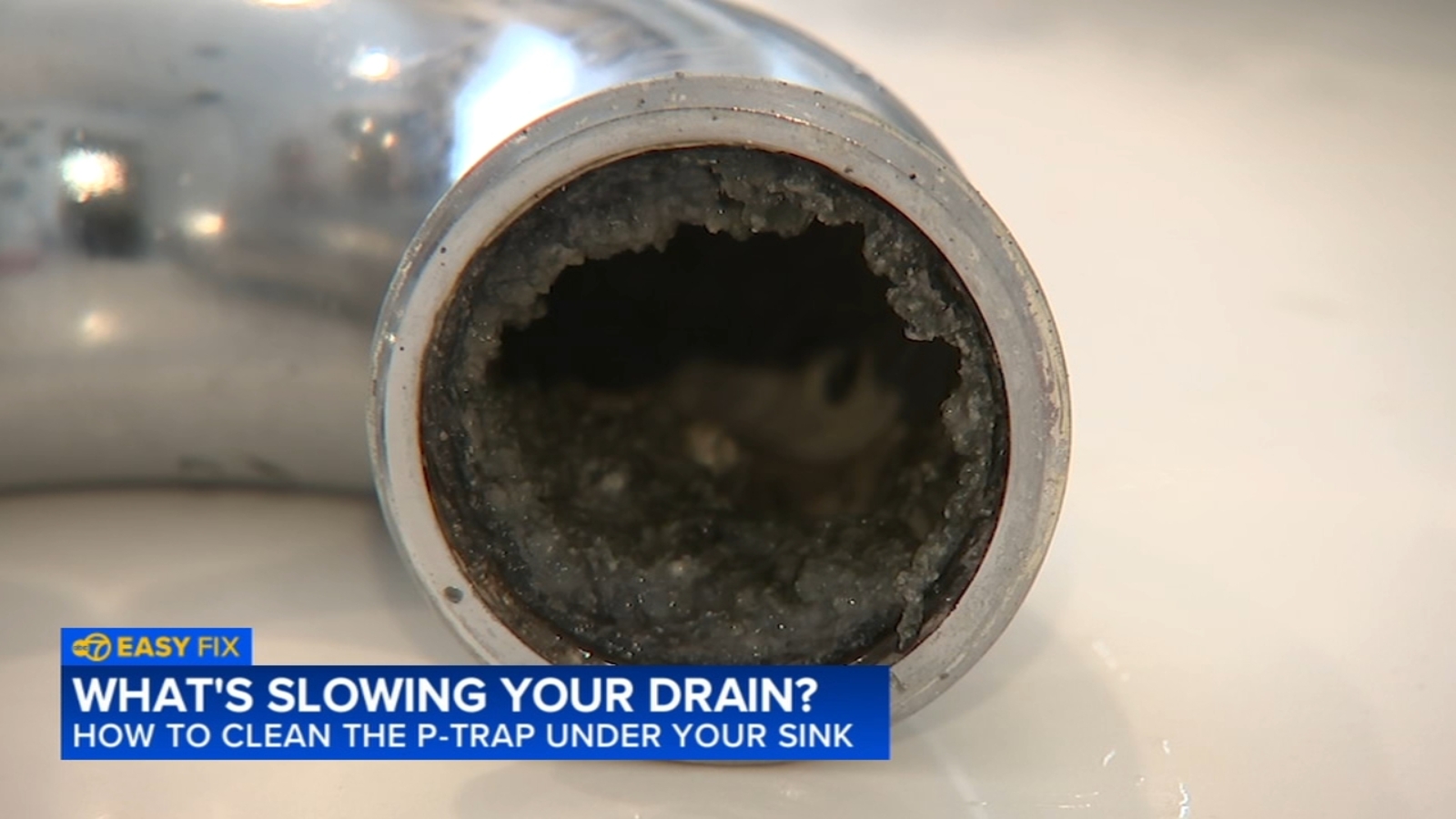 Easy Fix: How to clean the p-trap under your sink