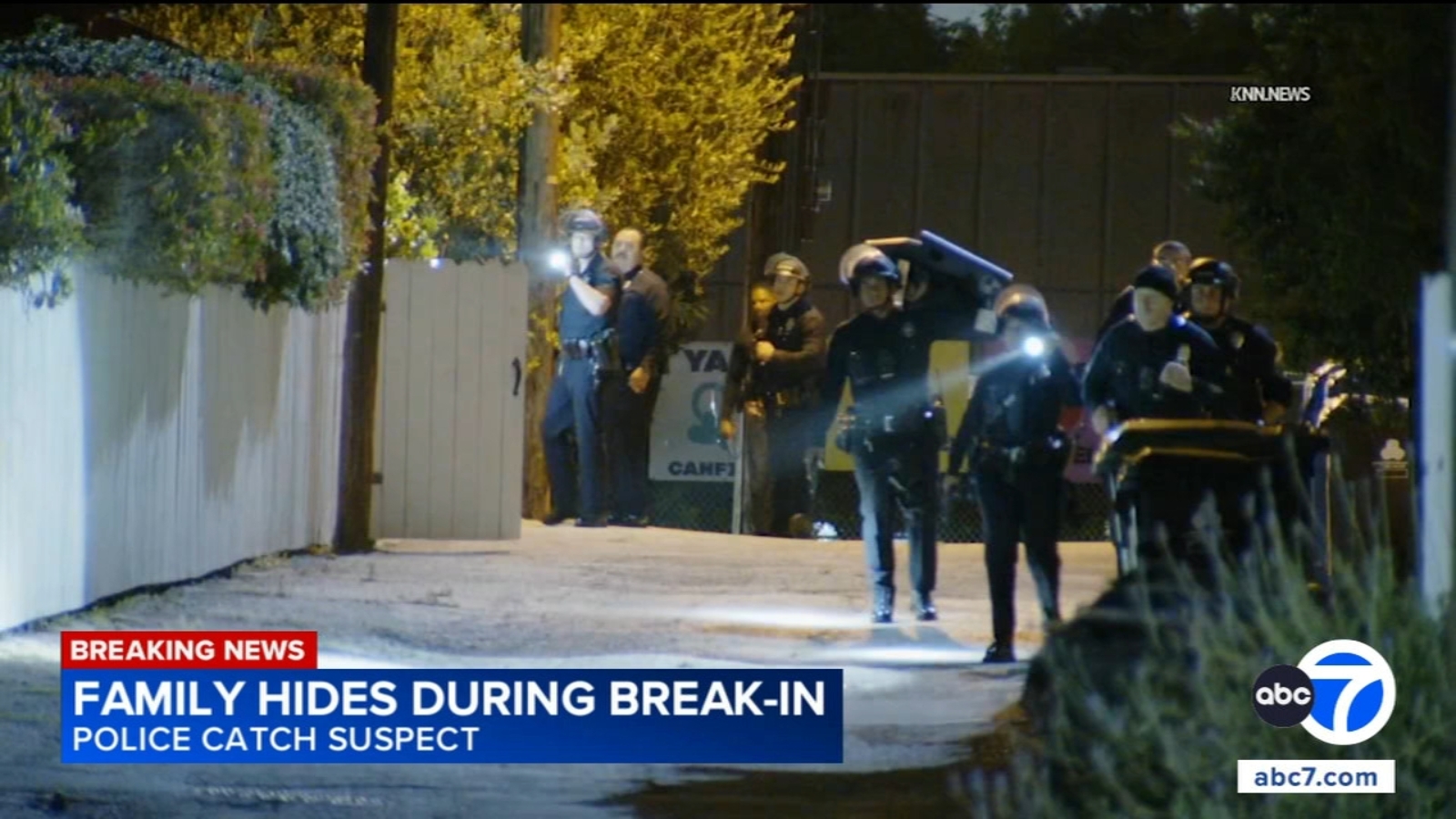 Mother, children hide during Beverlywood break-in, LAPD says