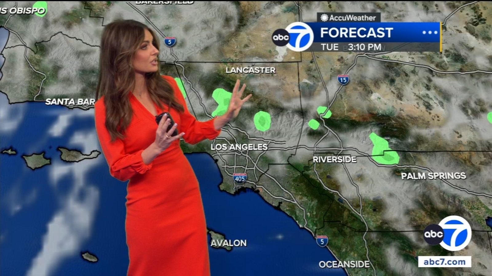 Los Angeles weather: Southern California to see scattered showers this ...