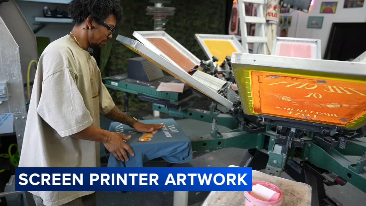 平井大　TOUR 2024 silkscreen print hand-made West Philly designer takes up screen-printing, turning everyday t