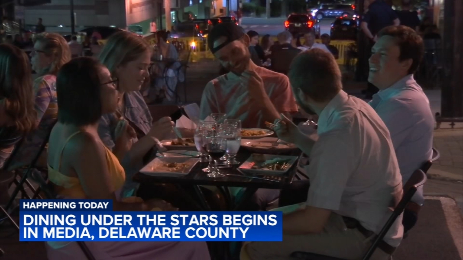 Dining under the stars returns to Media
