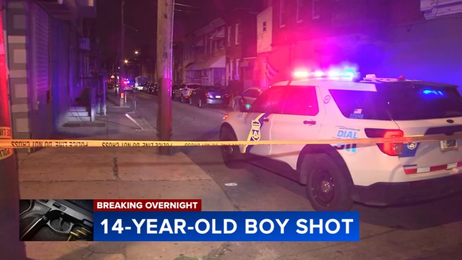 14-year-old hospitalized after shots fired into group in Fairhill