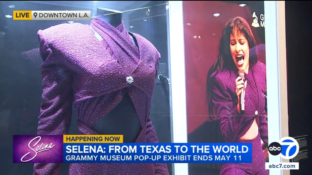 A look inside the Selena exhibit at Grammy Museum