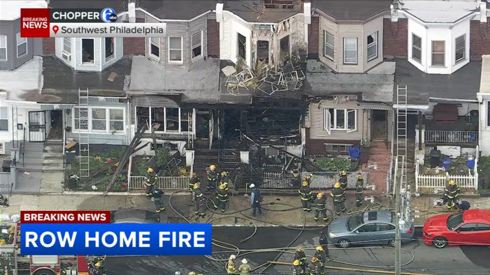 Woman dies day after row home fire in Philadelphia