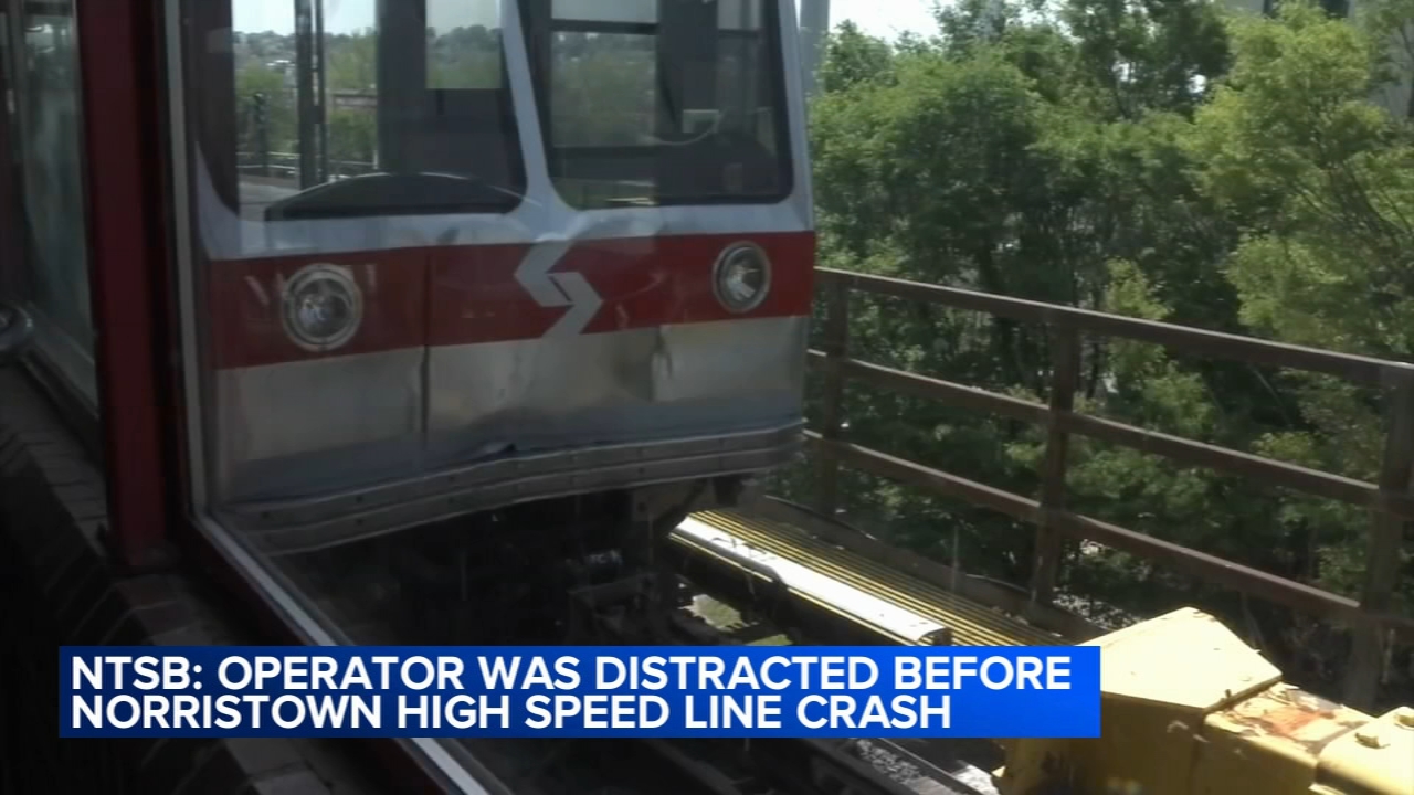 NTSB releases report on SEPTA train crash in Norristown