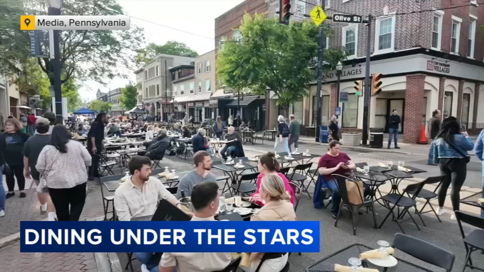 Popular al fresco dining tradition returns to Media, Delaware County