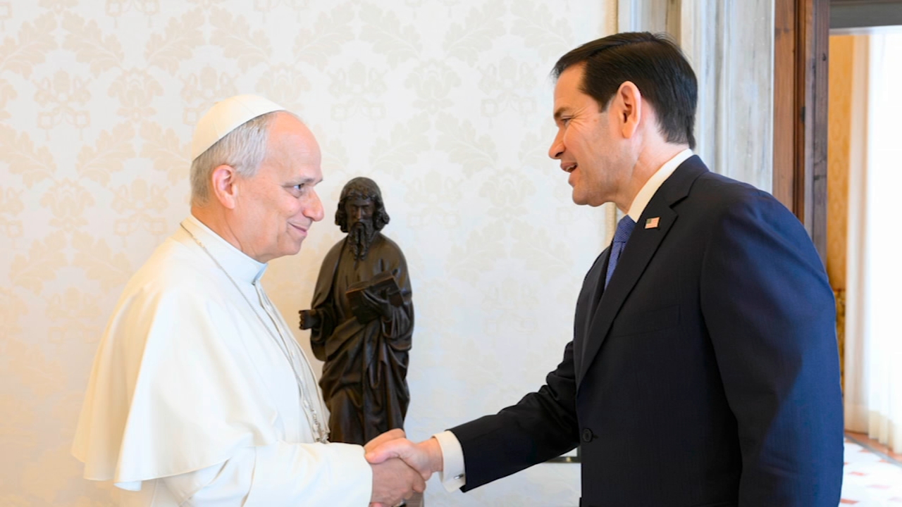 Washington had requested Rubio's audience, and that the pope was open to continued dialogue.