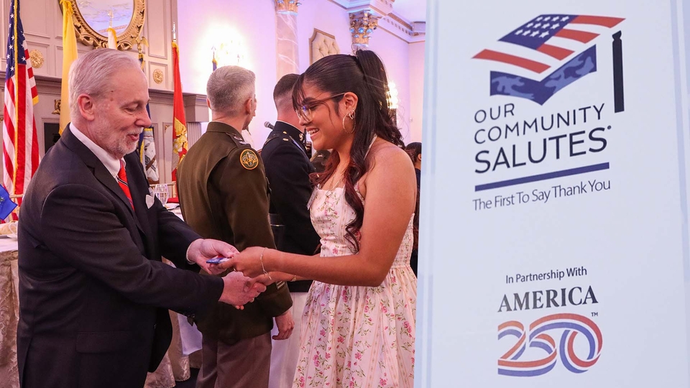 'Our Community Salutes'honors over 100 military enlistees in South Jersey