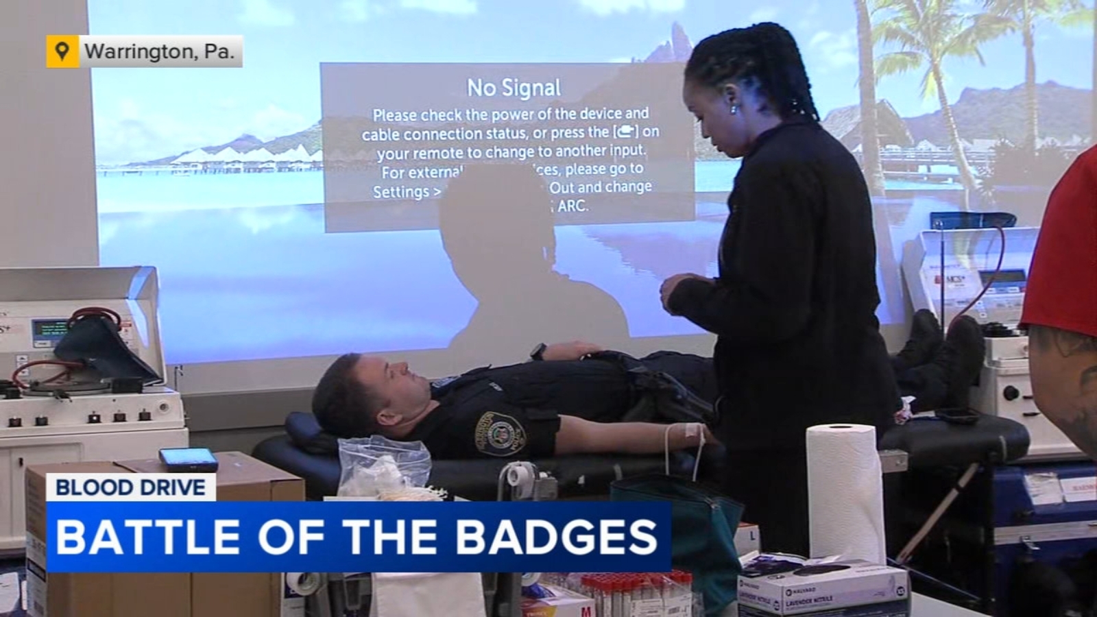 First responders in Warrington compete in Battle of the Badges