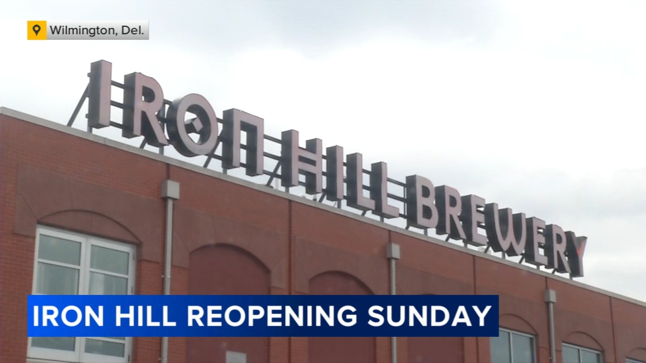 Iron Hill Brewery's Wilmington location will reopen Sunday