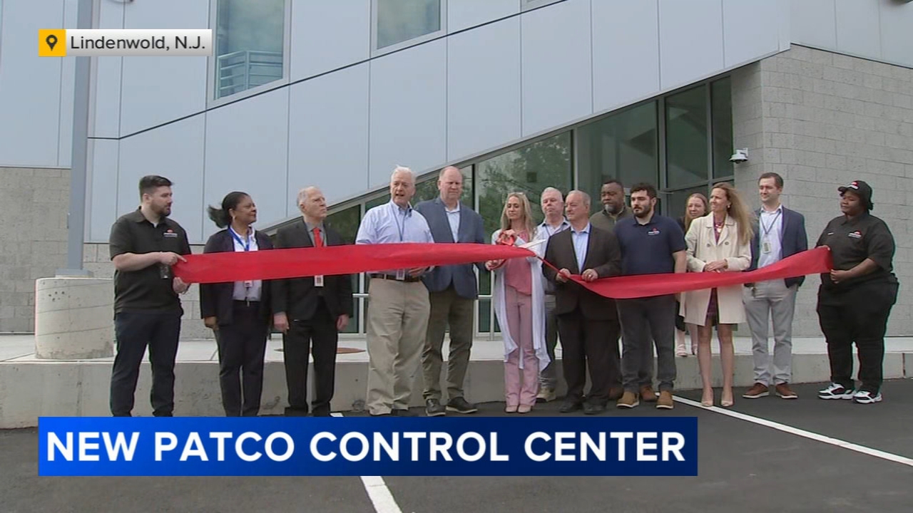PATCO debuts its new central hub in Camden County, New Jersey