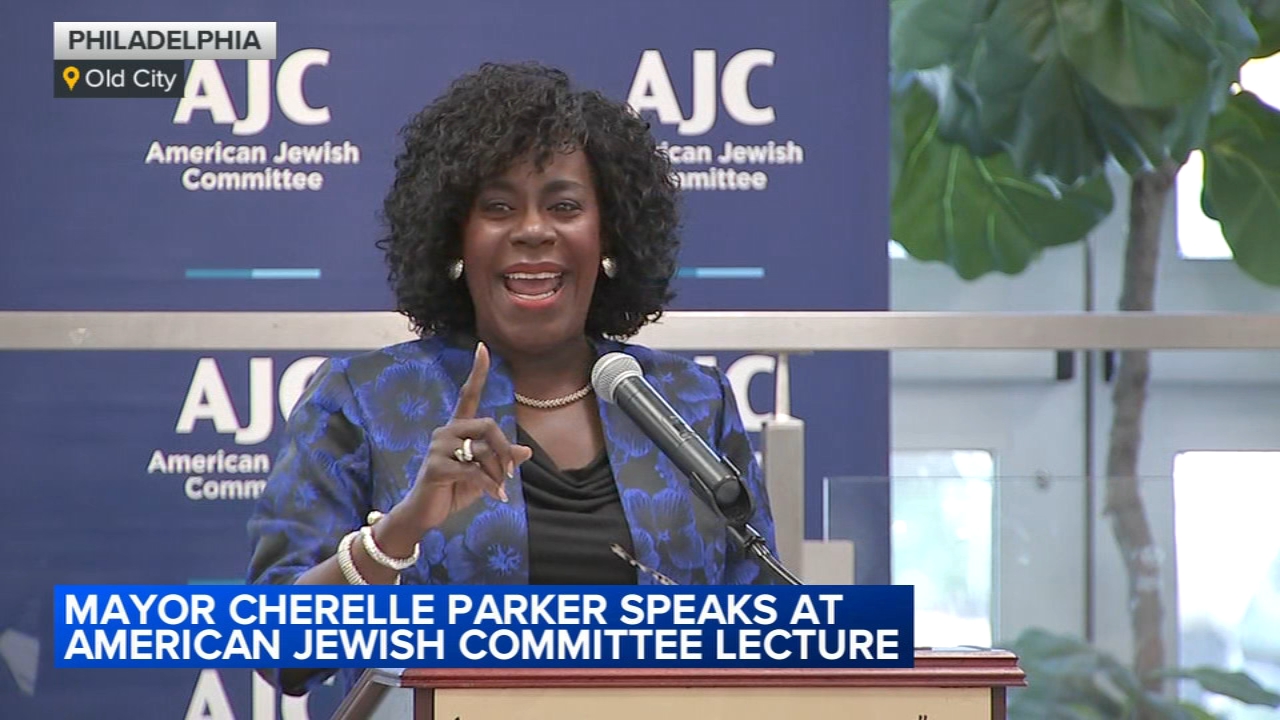 Mayor Cherelle Parker speaks at American Jewish Committee Lecture
