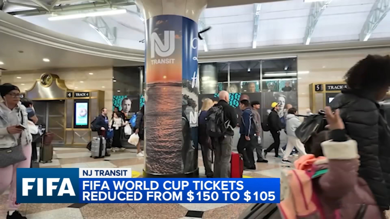 NJ Transit will lower cost of train tickets to World Cup matches from $150 to $105