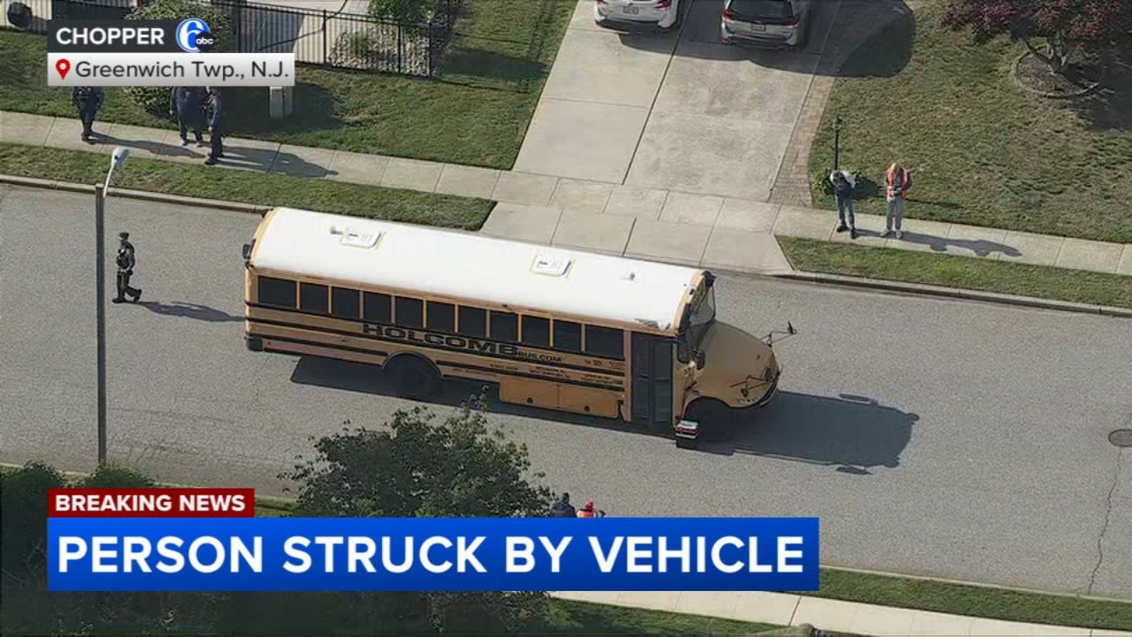 Child dies after being hit by school bus in South Jersey