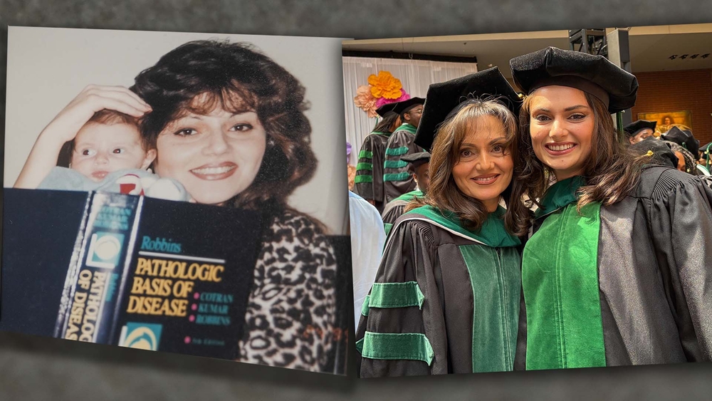 Mother & daughter share full-circle moment on Temple graduation stage